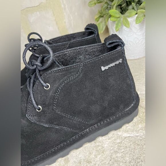 Bearpaw black skye booties sz 9 wide - Picture 9 of 9